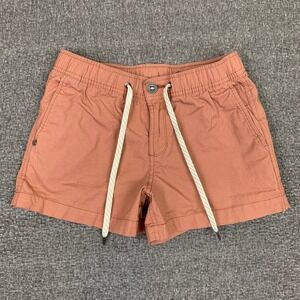 Vuori Ripstop Shorts Womens XS Elastic Waist Drawstring Zip Pocket Outdoor Gym